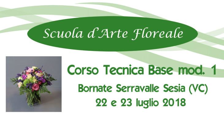 Bornate VC Corso Tecnica Base Fioristi modulo 1