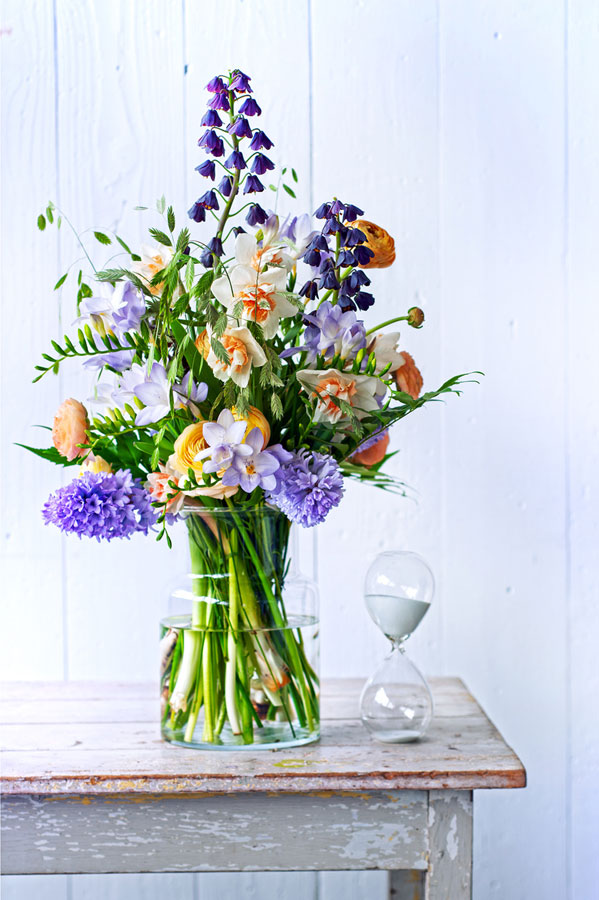 Spring Flowers in floral creations for March